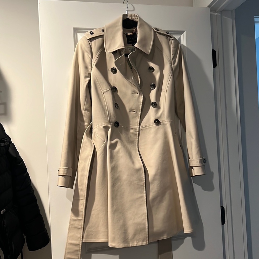 Ted Baker Trench Coat Size 1 - worn once